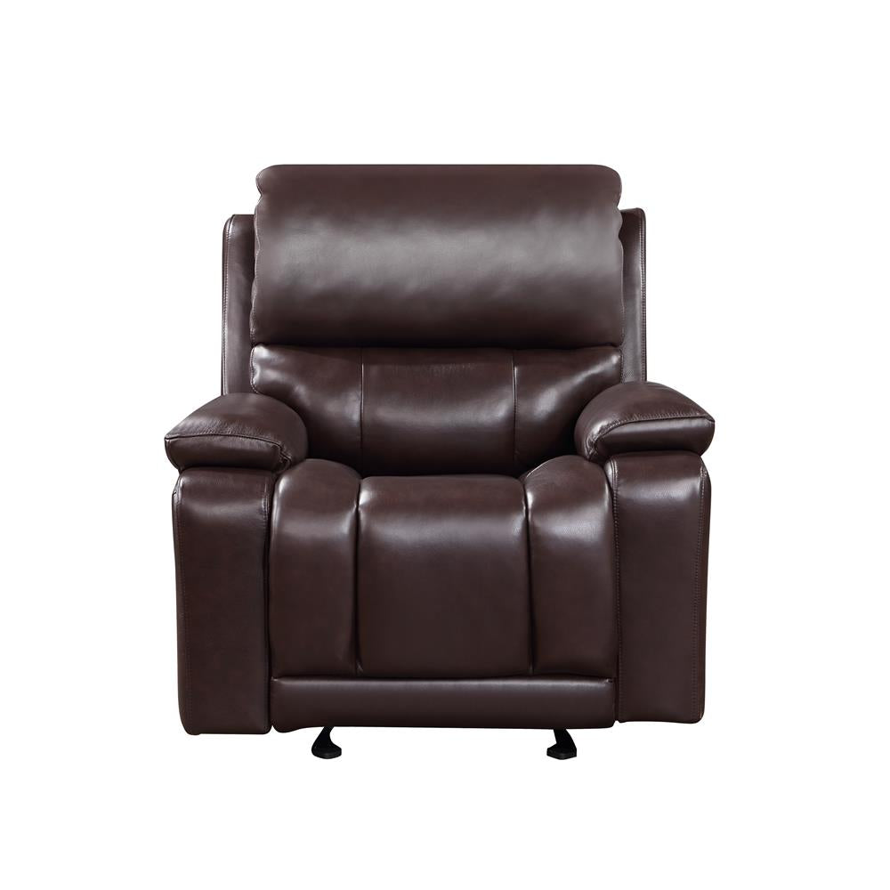 CICERO GLIDER RECLINER-BROWN