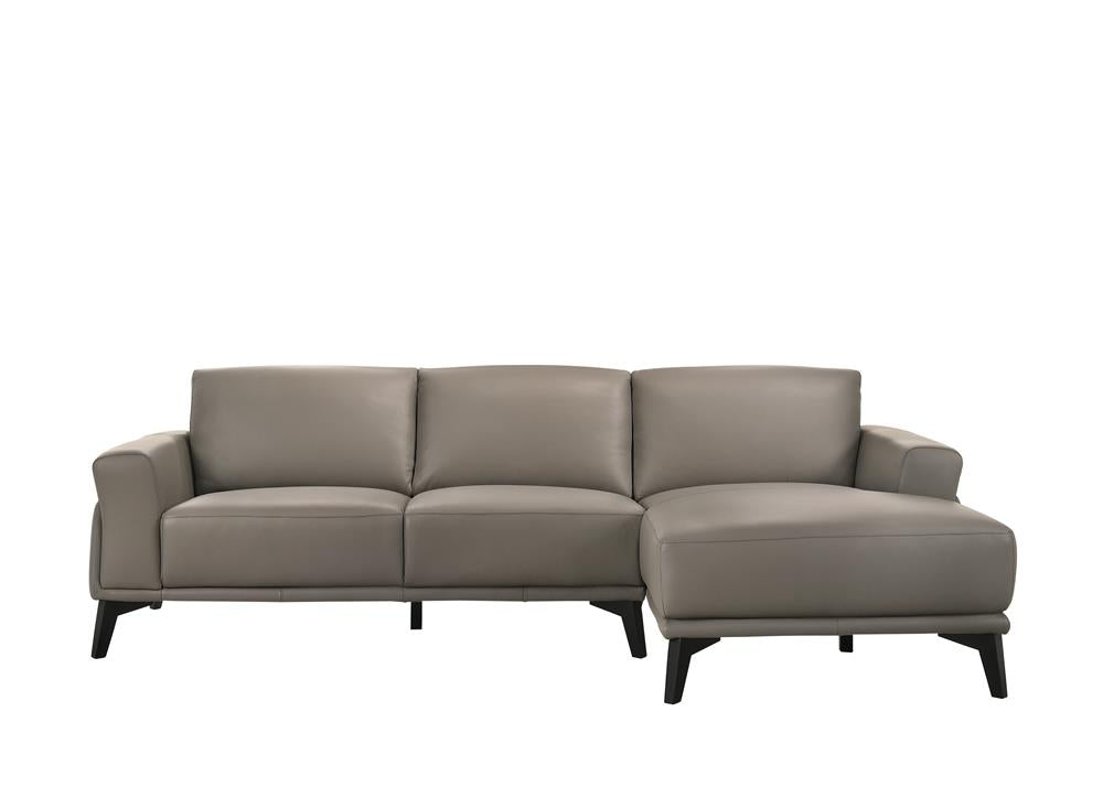 LUCCA LAF LOVESEAT-SLATE (Box 1 of 2)