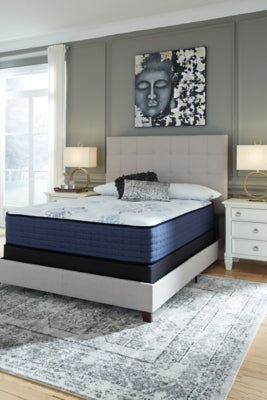 Bonita Springs Firm Twin Mattress with Better than a Boxspring Twin Foundation