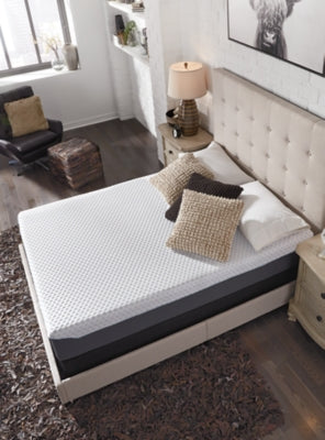 10 Inch Chime Elite King Memory Foam Mattress in a box with Head-Foot Model Best King Adjustable Base