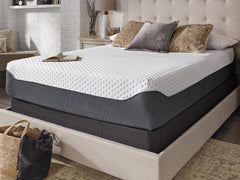 12 Inch Chime Elite Full Memory Foam Mattress in a box with Better than a Boxspring Full Foundation