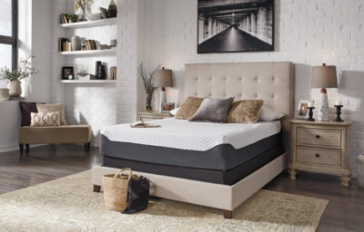 12 Inch Chime Elite King Memory Foam Mattress in a box with Head-Foot Model Best King Adjustable Base