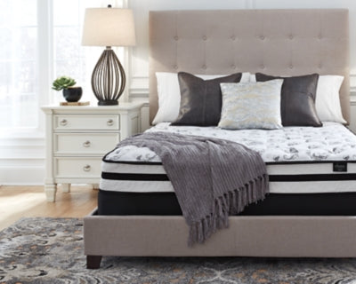 8 Inch Chime Innerspring Queen Mattress in a Box with Better than a Boxspring Queen Foundation