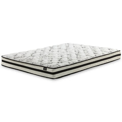 8 Inch Chime Innerspring Queen Mattress in a Box with Better than a Boxspring Queen Foundation
