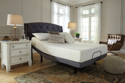 10 Inch Chime Memory Foam California King Mattress in a Box with Head-Foot Model Best California King Adjustable Base