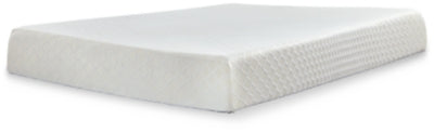 10 Inch Chime Memory Foam King Mattress in a Box with Better than a Boxspring 2-Piece King Foundation