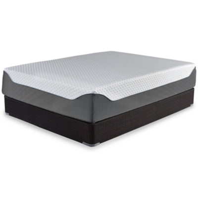 14 Inch Chime Elite King Memory Foam Mattress in a Box with Head-Foot Model-Good King Adjustable Base