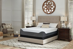 14 Inch Chime Elite King Memory Foam Mattress in a Box with Head-Foot Model-Good King Adjustable Base