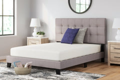 Chime 8 Inch Memory Foam Queen Mattress in a Box with Head-Foot Model Best Queen Adjustable Base