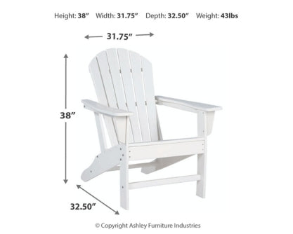 Sundown Treasure Adirondack Chair with End Table