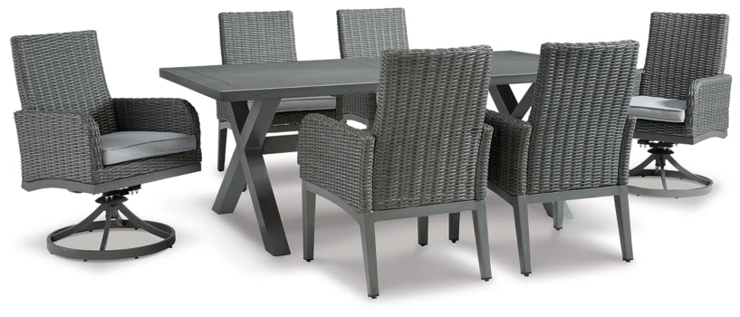 Elite Park Outdoor Dining Table and 6 Chairs - PKG014907