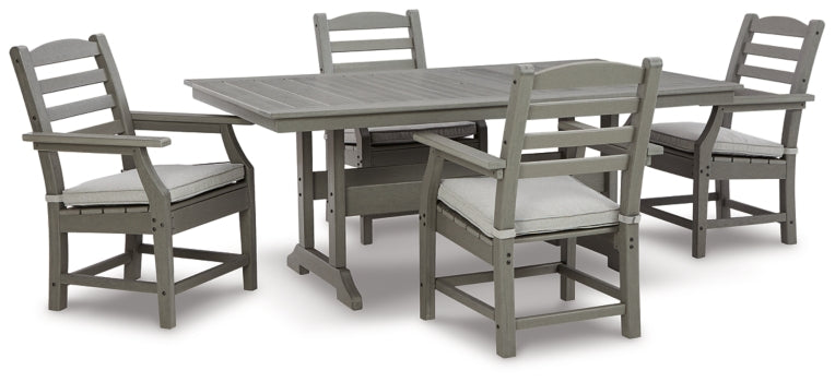 Visola Outdoor Dining Table and 4 Chairs