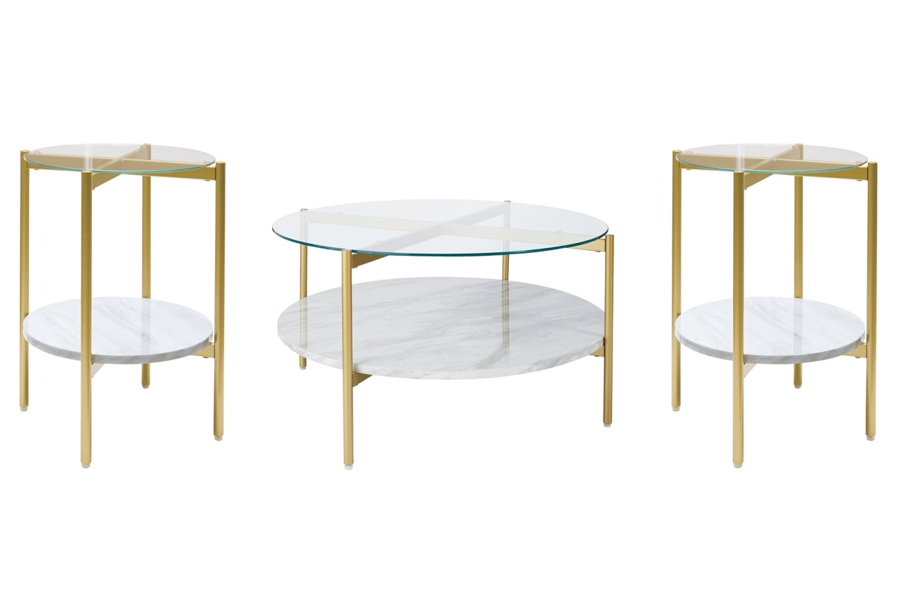 Wynora Coffee Table with 2 End Tables