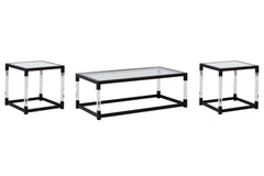 Nallynx Coffee Table with 2 End Tables