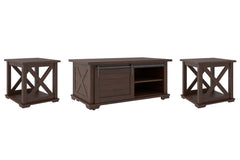 Camiburg Coffee Table with 2 End Tables - PKG007135