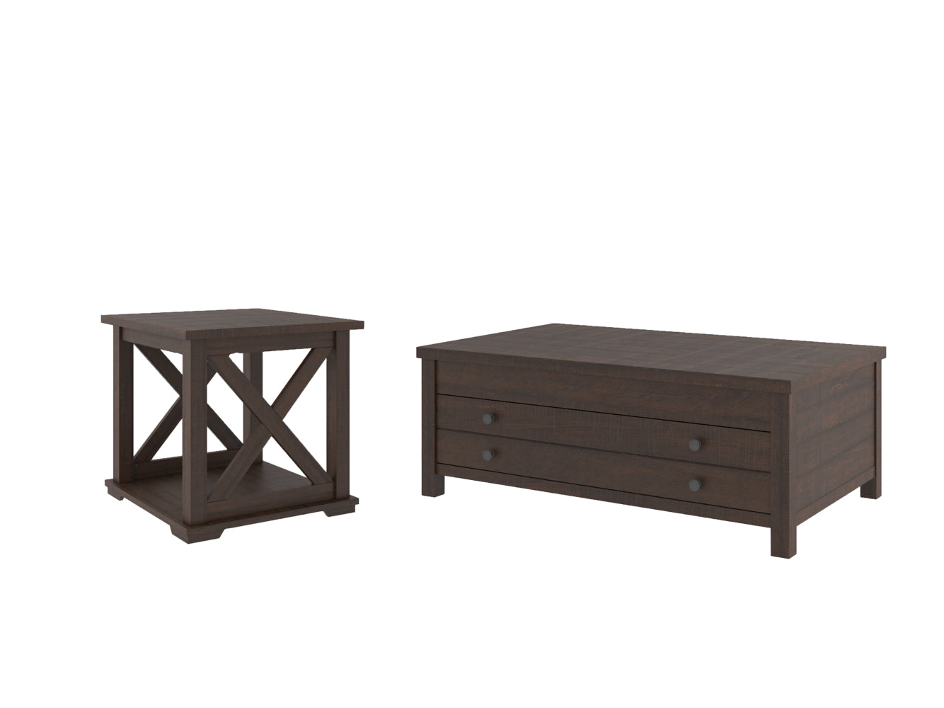 Camiburg Coffee Table with 1 End Table - PKG008966