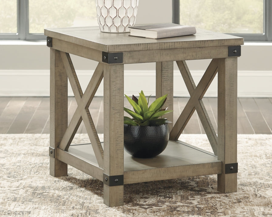 Aldwin Coffee Table with 2 End Tables