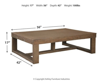 Cariton Coffee Table with 2 End Tables