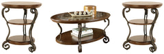 Nestor Coffee Table with 2 End Tables - PKG008571