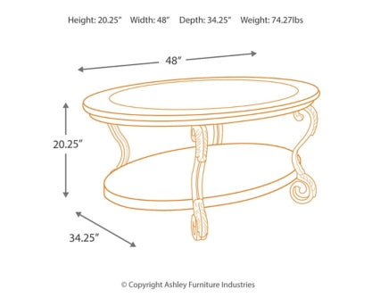 Nestor Coffee Table with 1 End Table - PKG008755