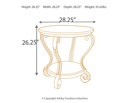 Nestor Coffee Table with 2 End Tables - PKG007225