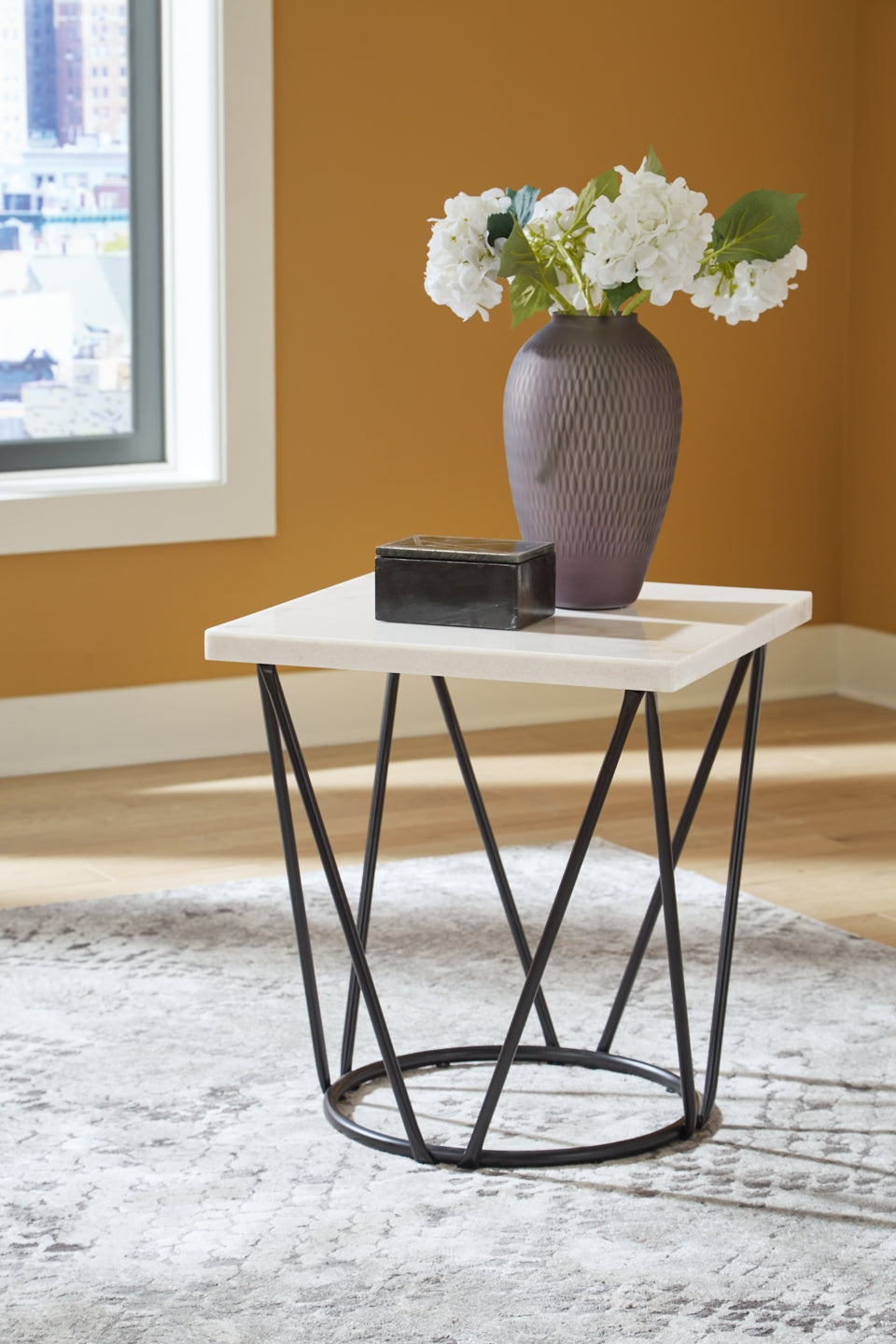 Vancent Coffee Table with 1 End Table