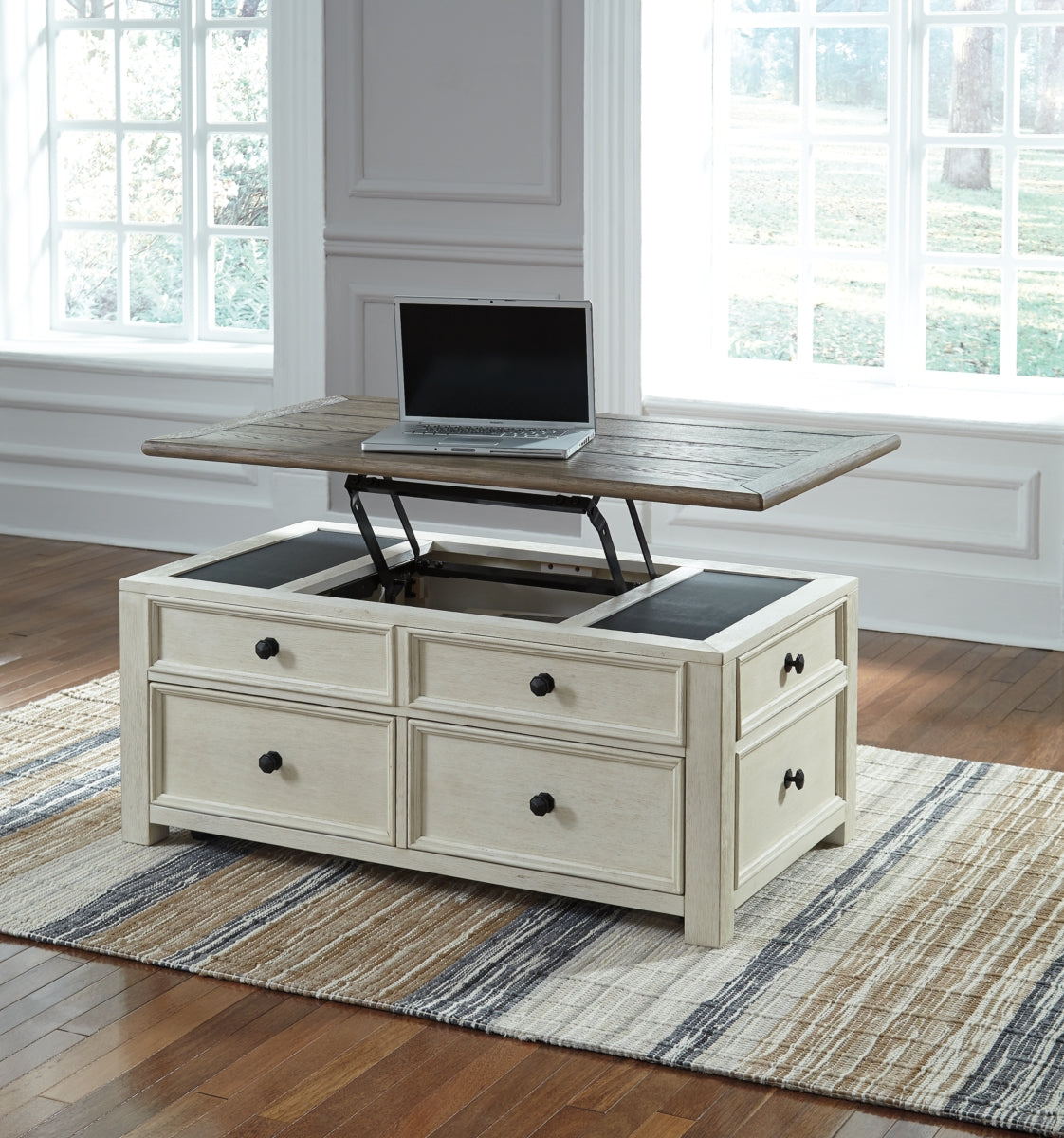 Bolanburg Coffee Table with 2 End Tables - PKG010341