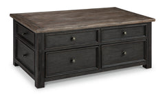 Tyler Creek Coffee Table with 2 End Tables - PKG010344