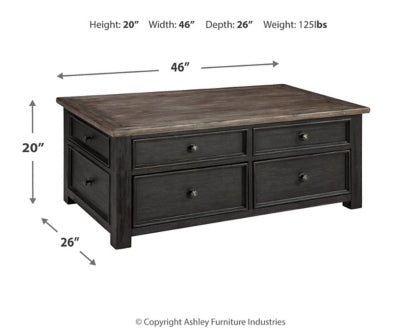 Tyler Creek Coffee Table with 1 End Table - PKG008766