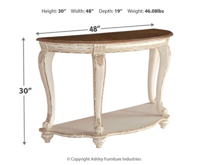 Realyn Sofa Table