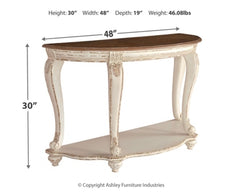 Realyn Sofa Table