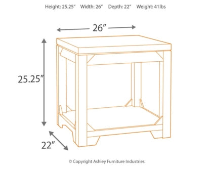 Rogness 2 End Tables