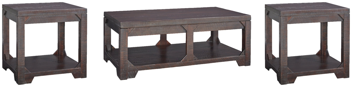 Rogness Coffee Table with 2 End Tables - PKG008587