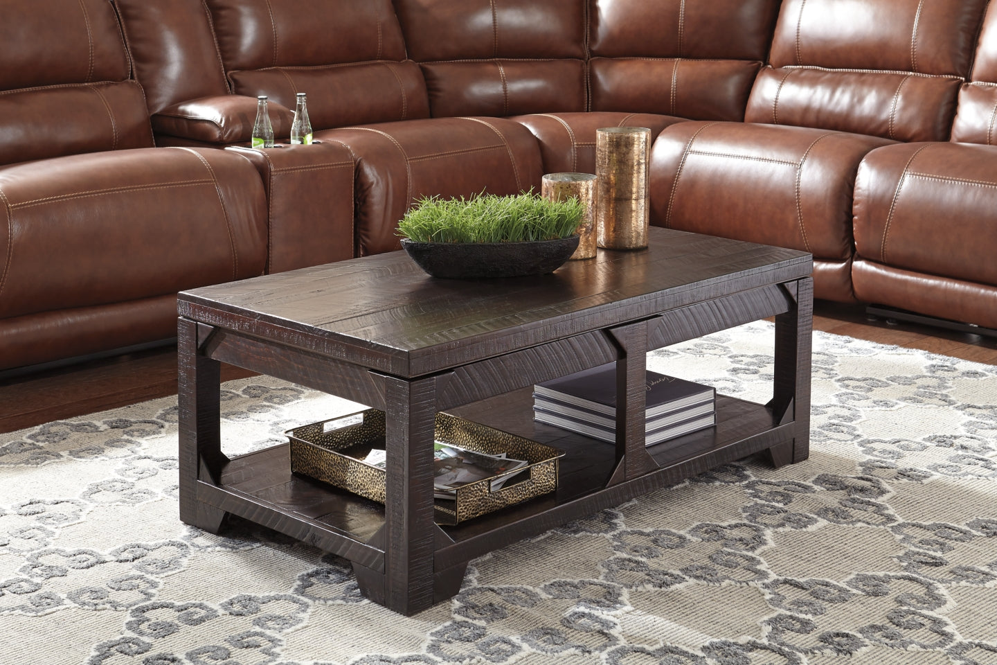 Rogness Coffee Table with 1 End Table - PKG008642