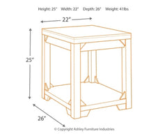 Fregine End Table