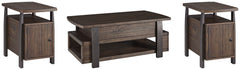 Vailbry Coffee Table with 2 End Tables - PKG008567