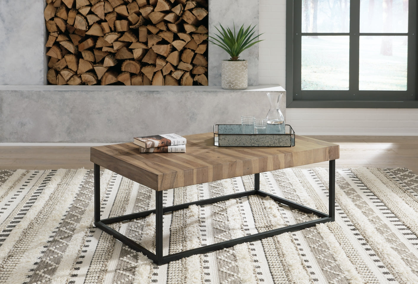 Bellwick Coffee Table with 1 End Table - PKG014873