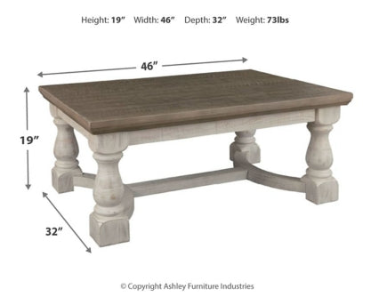 Havalance Coffee Table with 2 End Tables - PKG007176