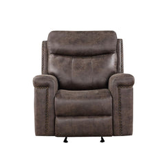 QUADE GLIDER RECLINER-MOCHA