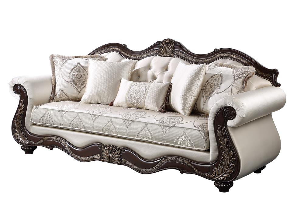 PALAZZO MARINA SOFA FRAME, CUSHION, ARMS, LEGS & 5 PILLOWS