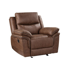 RYLAND GLIDER RECLINER- BROWN