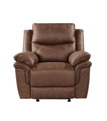 RYLAND GLIDER RECLINER W/PWR FR- BROWN