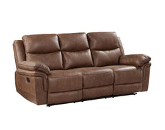 RYLAND SOFA W/PWR FR- BROWN