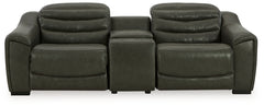 Center Line 3-Piece Power Reclining Loveseat with Console