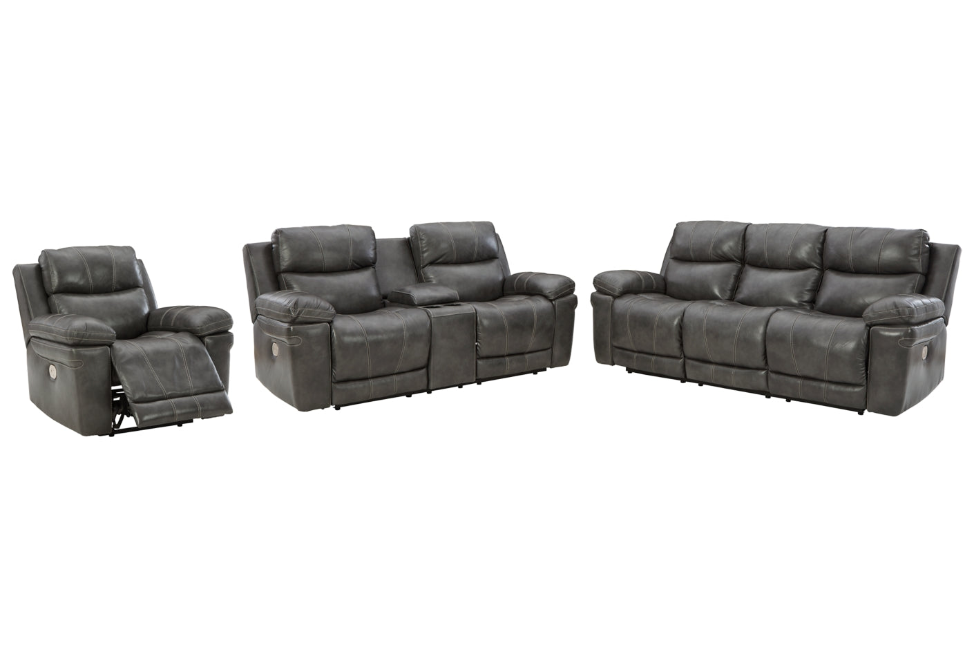 Edmar Sofa, Loveseat and Recliner