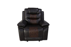 NIKKO GLIDER RECLINER W/PWR FR-BROWN